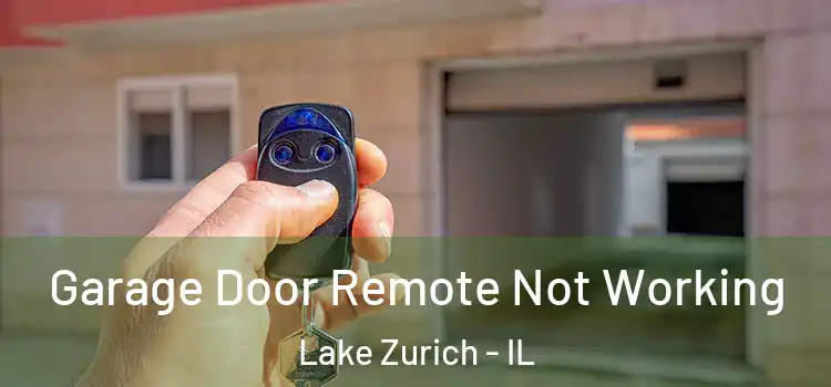  Garage Door Remote Not Working Lake Zurich - IL