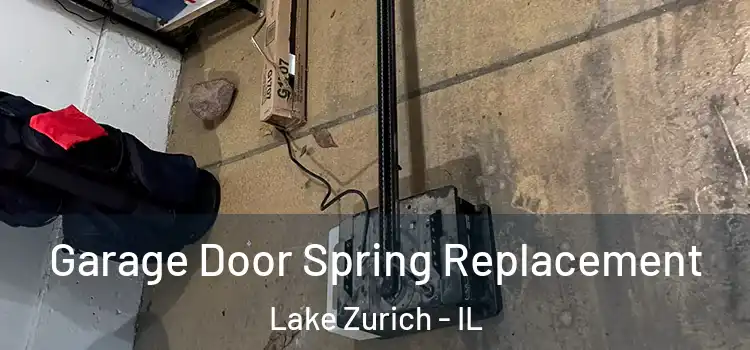  Garage Door Spring Replacement Lake Zurich - IL