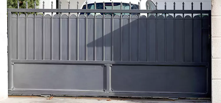 Metal Driveway Gate Installation Lake Zurich